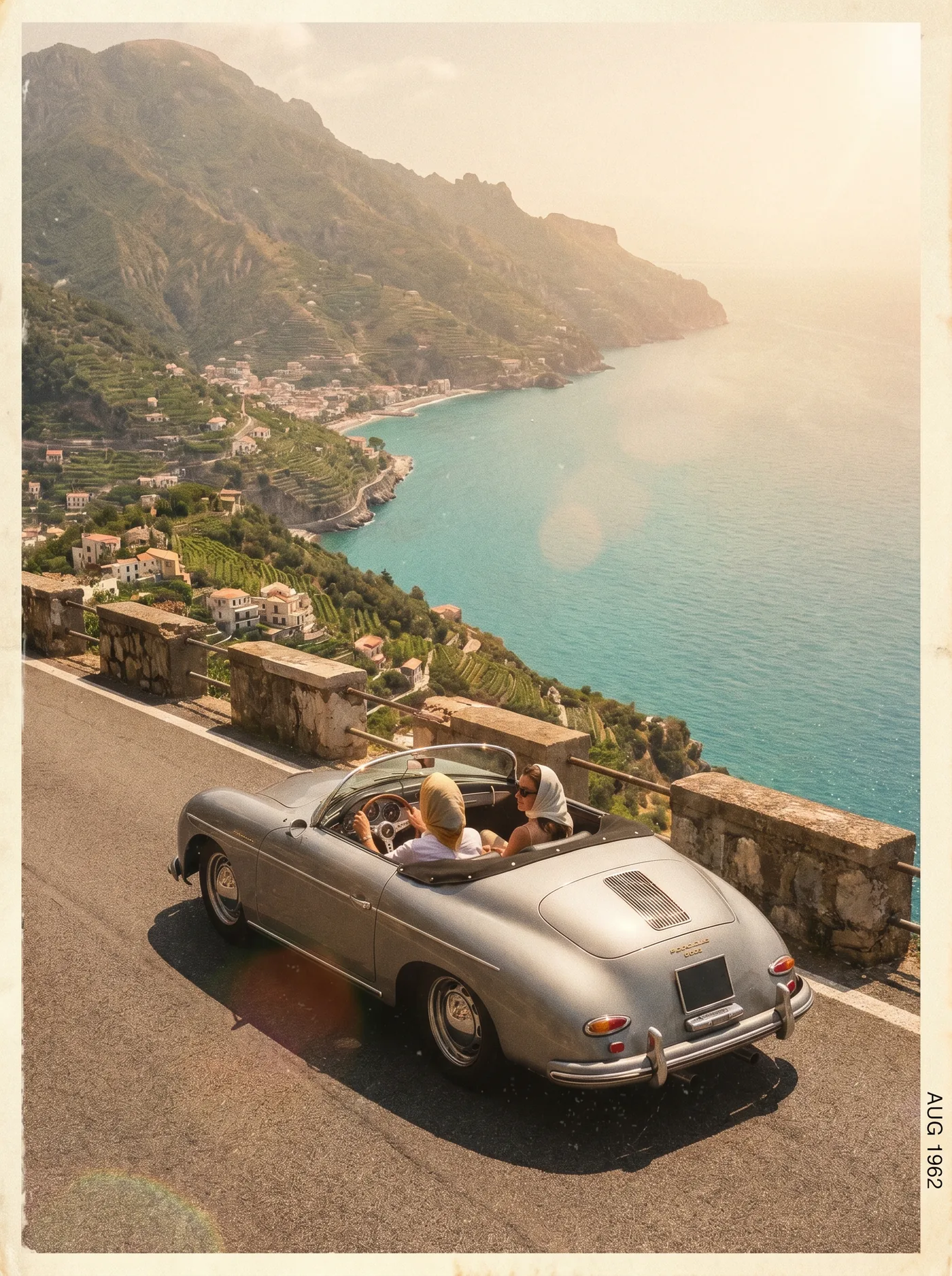 Porsche 911 na Amalfi obali